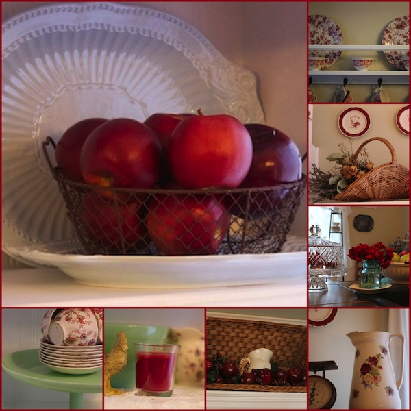 the making of a kitchen renovation, home decor, kitchen design, Red is a favorite color used in decorating accents in each of my rooms