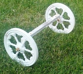 i need creative ideas on how to use this set of wheels separate, repurposing upcycling