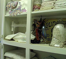 changes in the laundry room, home decor, laundry rooms, Room for all our linens