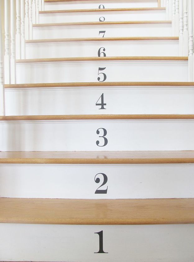escadas numeradas