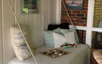 The Nautical Day Bed on Porch!