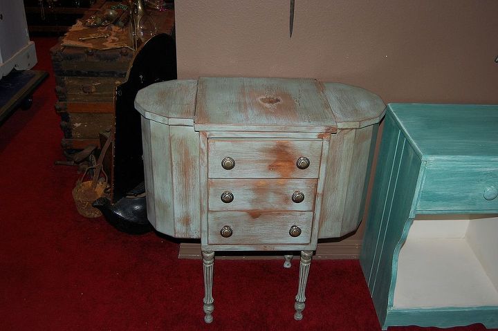 nice old sewing cabinet brings back memories for me as a little gir, kitchen cabinets, painted furniture, repurposing upcycling