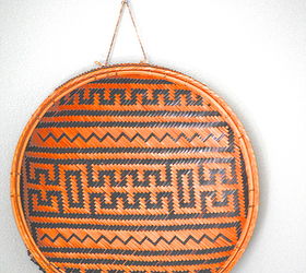 how to hang a basket wall, crafts, home decor, wall decor, This beauty comes from my mom s travels in South America when she and my father lived there