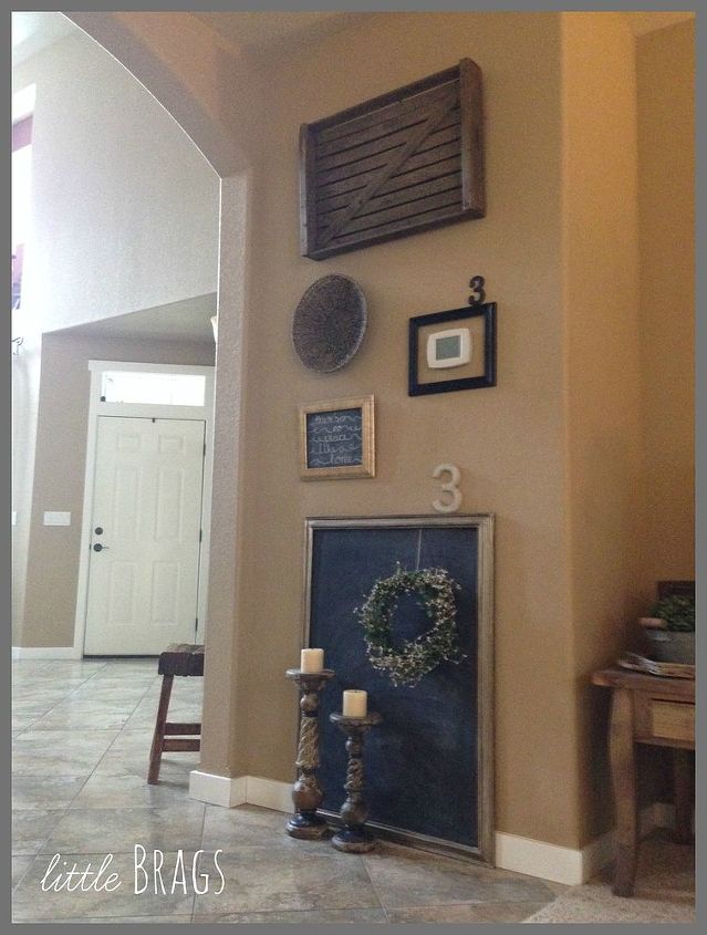 hiding a thermostat in plain sight, home decor, hvac, wall decor