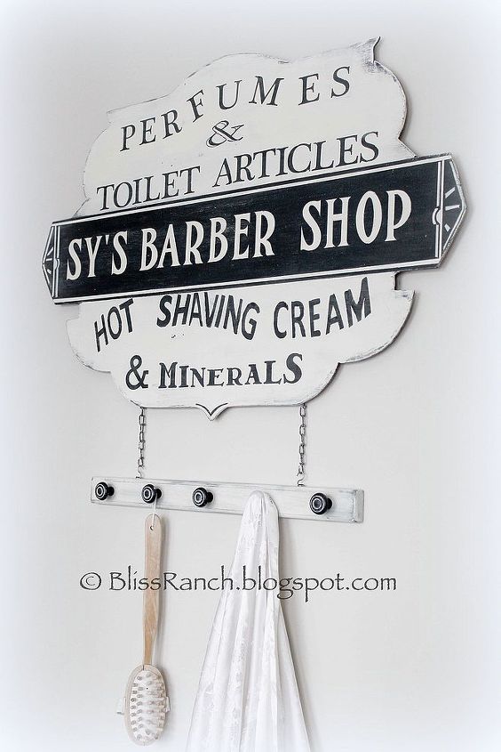 barber shop sign copy, crafts, Vintage Copy Cat Barber Shop Sign