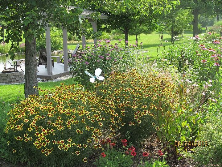 comparte usted las vistas de su jardn para animar a otros a probarlo