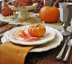 my rustic thanksgiving tablescape pumpkins and pewter, home decor, seasonal holiday decor, thanksgiving decorations, Rustic Thanksgiving Tablescape Pumpkins and Pewter