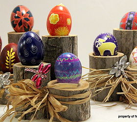 a pysanky easter egg holder, crafts, easter decorations, repurposing upcycling, seasonal holiday decor