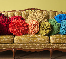 taste the rainbow 6 ways to color block your home, home decor, painted furniture, Color Blocking Throw Pillows