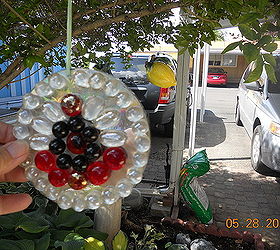 q more glass stuff and cd s too someone stop this lady, crafts, Yes that is a ceramic lemon from china if you will a little whimsy here in Yakima where any self respecting lemon would not allow itself to grow