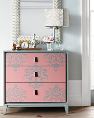 top 10 furniture stenciling tips, painted furniture, See the full 10 tips here