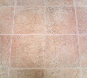 sealer to get tile floor and wall grout clean, bathroom ideas, home maintenance repairs, tile flooring, tiling, This kithcen floor look new again