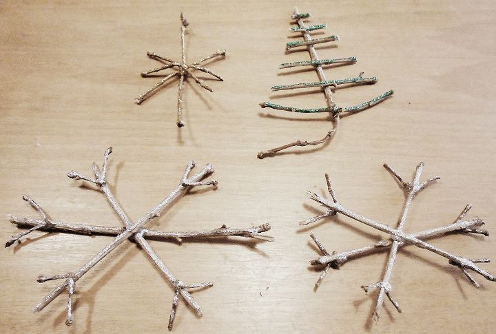 diy christmas ornaments made of branches, christmas decorations, crafts, seasonal holiday decor
