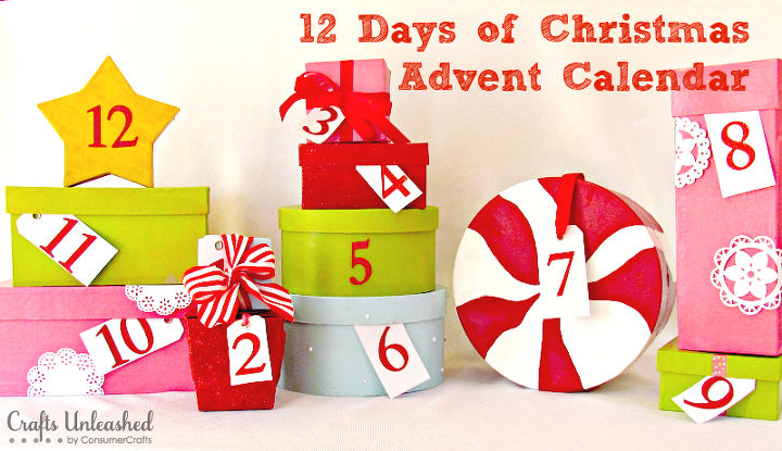 christmas advent idea, crafts, seasonal holiday decor, Christmas Advent