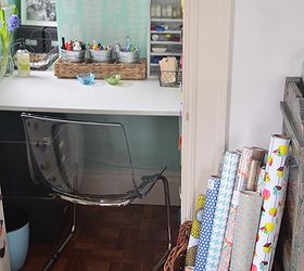 an amazing closet turned office, closet, craft rooms, home office, storage ideas