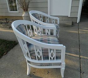 no upholstery skills needed, painted furniture