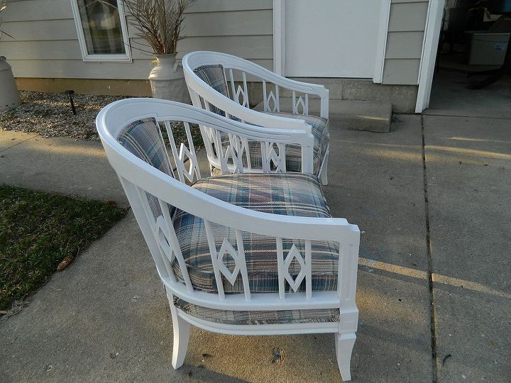 no upholstery skills needed, painted furniture
