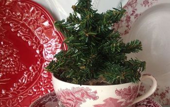 Christmas Decorating with Dishes
