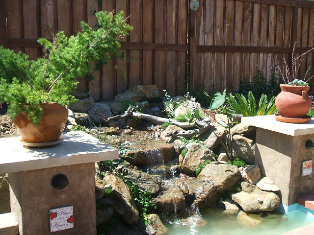 any back yard can be better, outdoor living, ponds water features, Wow I love it