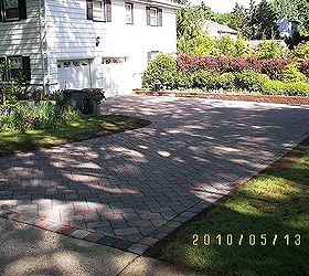 hardscapes, landscape, outdoor furniture, outdoor living, new CST red flash driveway
