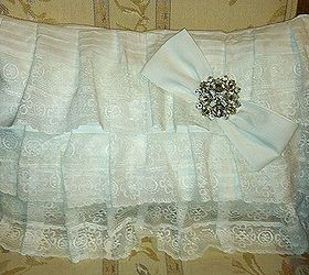 1890 s ladies slip into pillow, crafts, Grandma s petticoat pillow