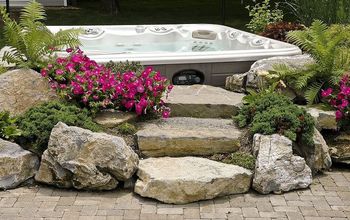 Do you like this built in look for a hot tub surround?
