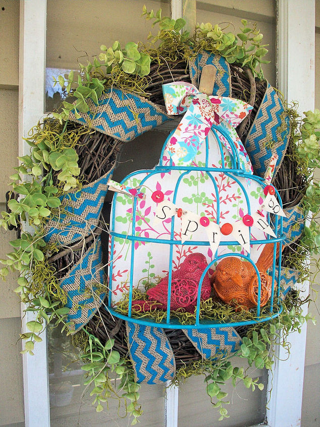 spring wreath frustration, crafts, seasonal holiday decor, wreaths, The final for now at least version