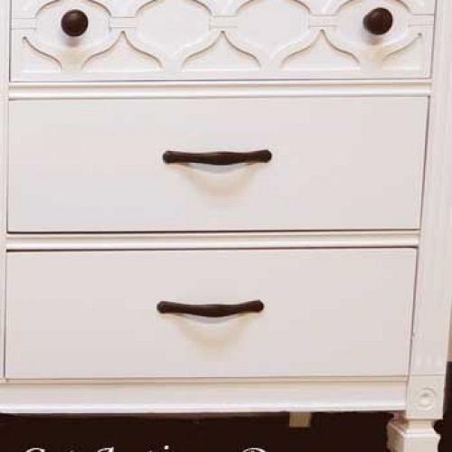 trick to getting antique furniture drawers to slide easier, painted furniture