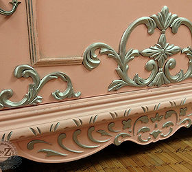 pink chiffon dreams chest, painted furniture