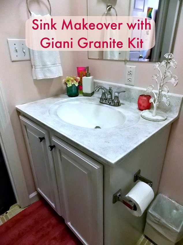 sink and cabinet makeover, bathroom ideas, home decor, kitchen cabinets, painting