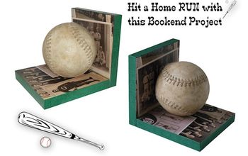 Baseball Bookends From Scratch