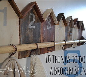 10 Things to Do With a Broken Spindle...and More!