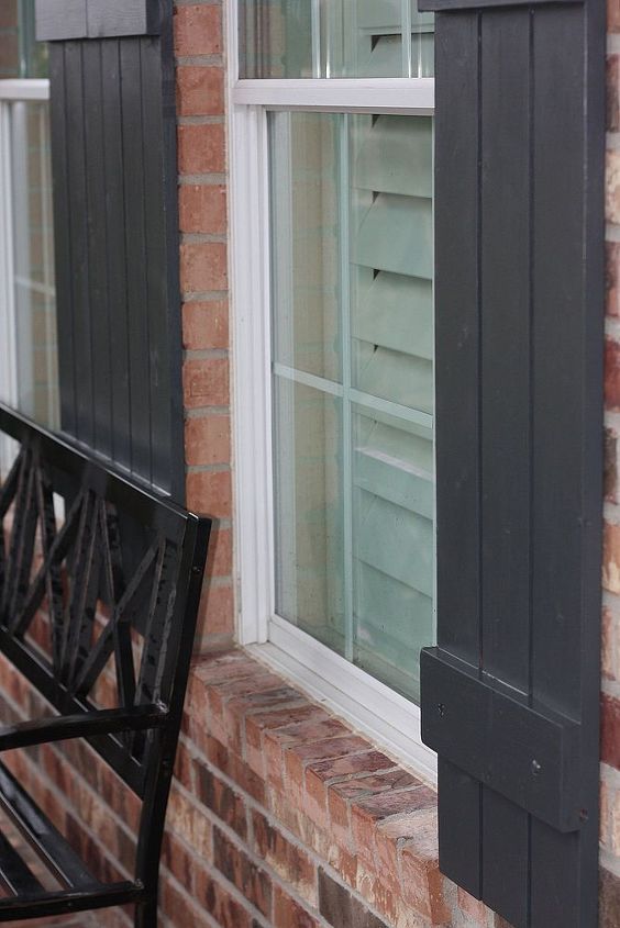 making exterior shutters, curb appeal, diy, how to