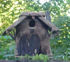natural birdhouses, gardening, woodworking projects