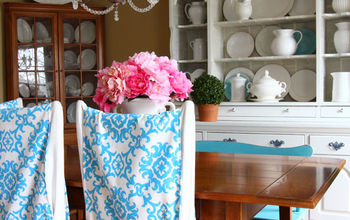 Easy to Make Dining Room Chair Back Runners