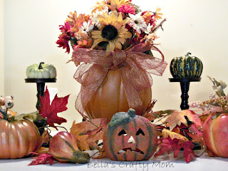 fall and halloween decorating, halloween decorations, seasonal holiday d cor, Fall Mantle