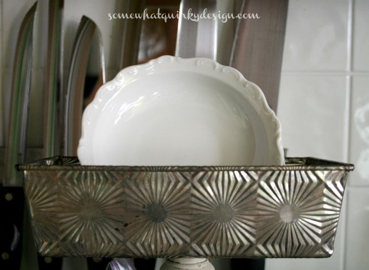 i ve been recycling my vintage bakeware and i love it, home decor, repurposing upcycling