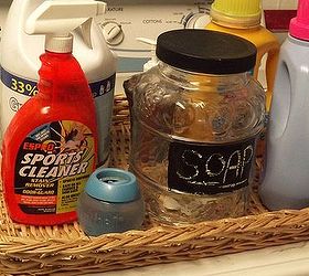 a laundry room makeover using items on hand, home decor, laundry rooms, painting, repurposing upcycling