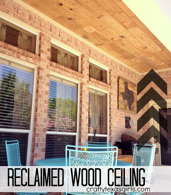 reclaimed wood ceiling tips amp tricks, curb appeal, diy, how to, outdoor living, woodworking projects