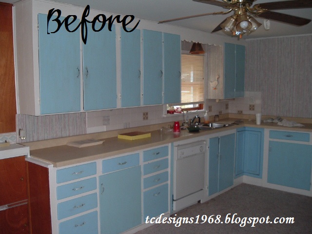 my painted kitchen makeover, home decor, kitchen backsplash, kitchen design, My Kitchen Before the transformation