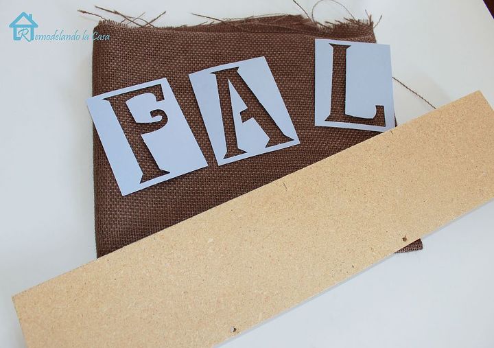 fall sign, crafts