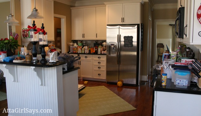 use what you have pantry organization, closet, organizing, Clearing out the pantry to get ready to organize