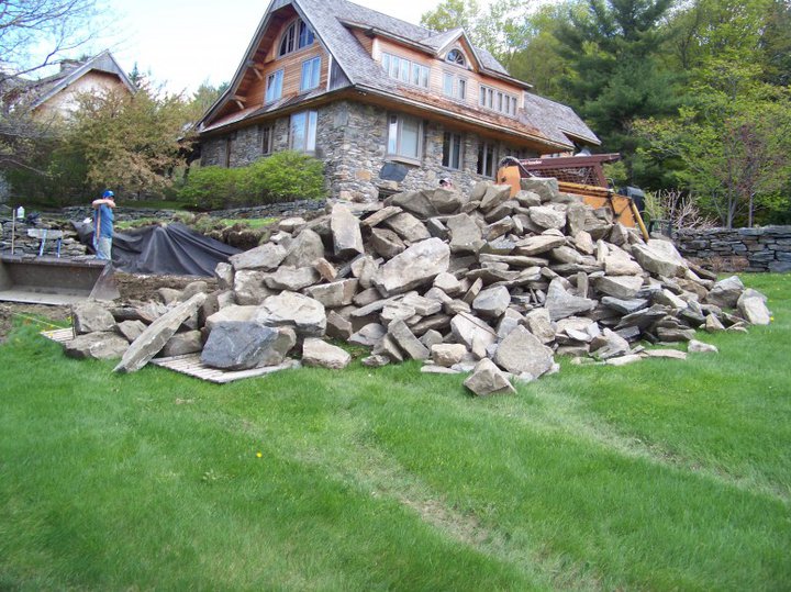 what do you do with a pile of rocks in 5 day s, landscape, outdoor living