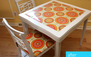 How to laminate fabric to refurb high traffic kid's table