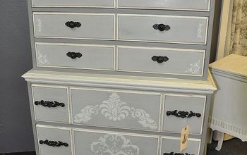 Old Maple Dresser Turned French Country Chic