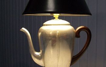 Vintage Coffee Pot Lamp