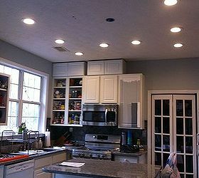 from the 90 s to back to the future, electrical, home decor, kitchen design, lighting, After the electrical blue box is for a fixture to go over the island which I have not chosen yet suggestions I was thinking chandelier