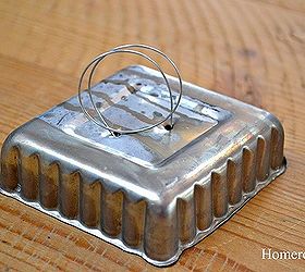 vintage tart tin place card holders, crafts, repurposing upcycling