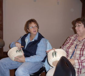 basket weaving class i took and basket i made 11 3 12, crafts, Working on trees