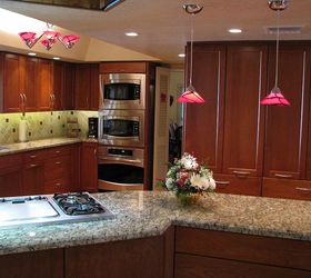 is this kitchen worth your vote, home decor, home improvement, kitchen design, This kitchen was totally reconfigured and outfitted with custom designed cherry cabinets
